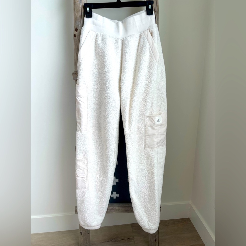 ALO polar fleece winter teddy pants